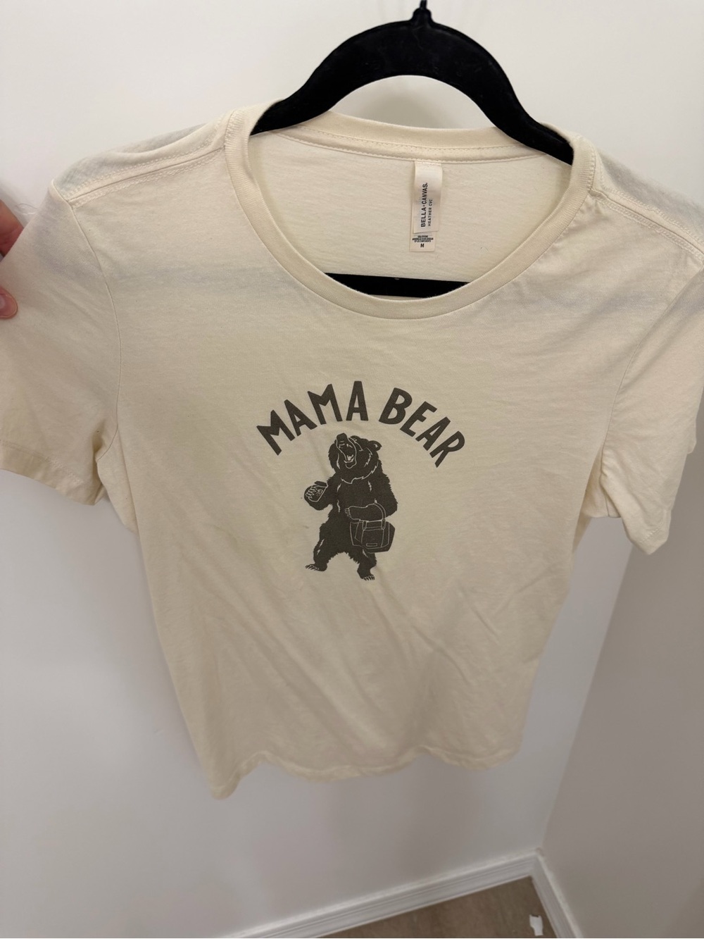 Abella Cream 'Mama Bear' Short Sleeve Tee